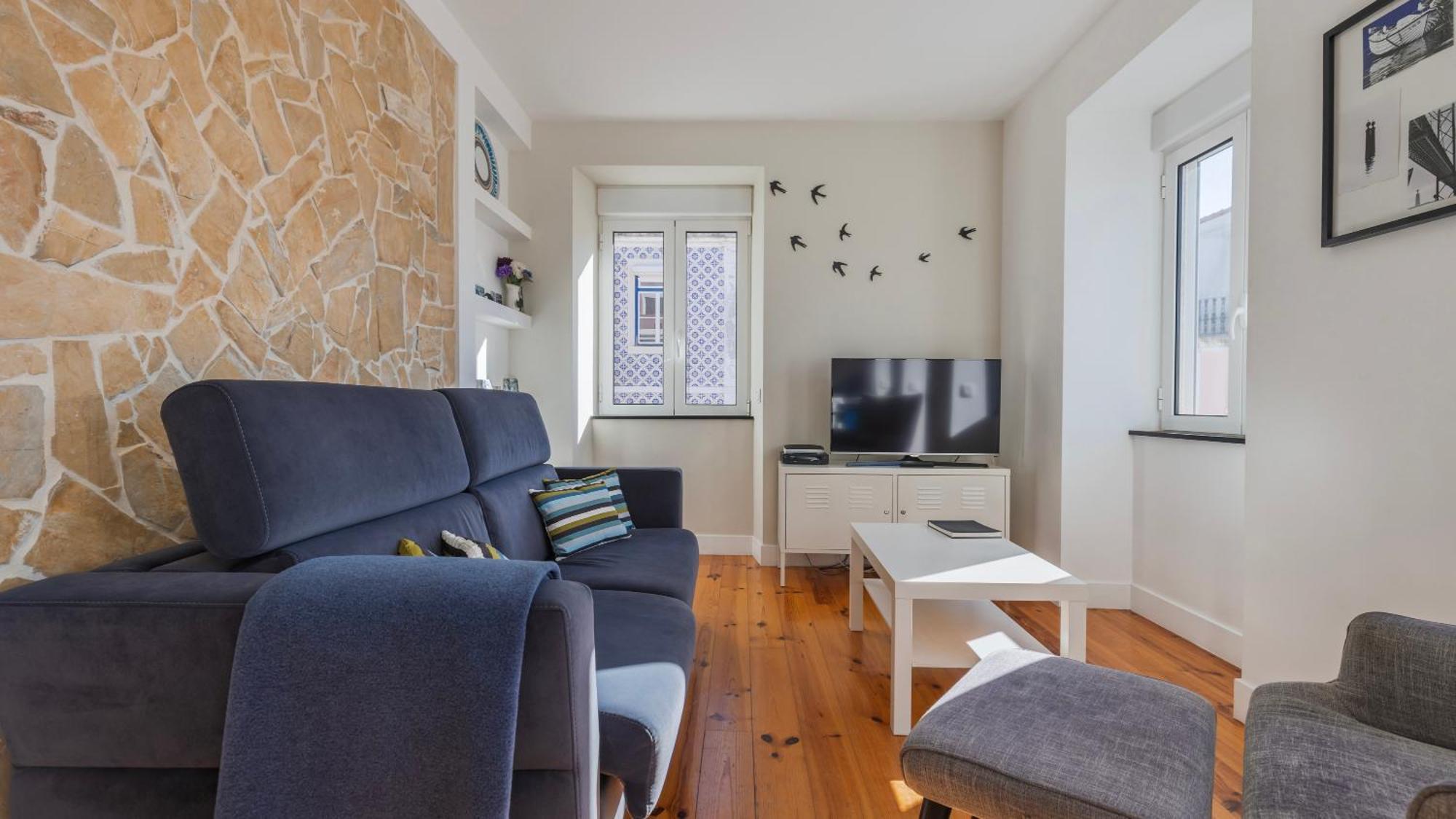 Comfort & Bright Apartment By Lovelystay Lissabon Buitenkant foto